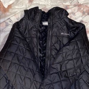 Black Columbia Puffer Jacket